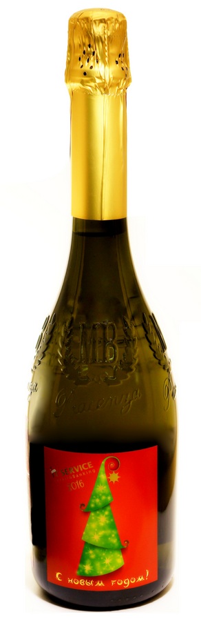 Шампанское с логотипом