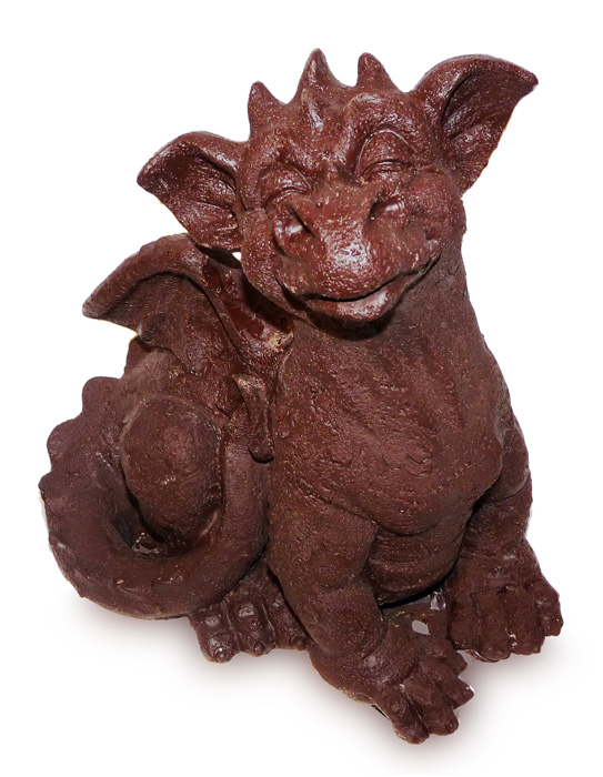 Шоколадный дракон к Новому году 2012