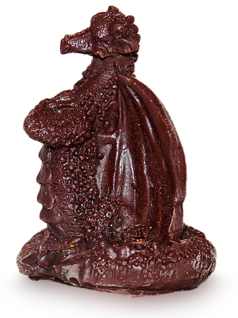 Шоколадный дракон к Новому году 2012