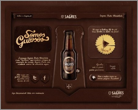 Шоколадный сайт для пива с шоколадным вкусом