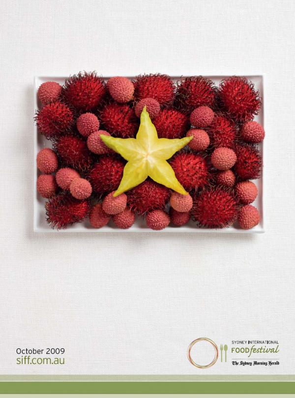 Аппетитная реклама - флаги из национальных продуктов. Вьетнам