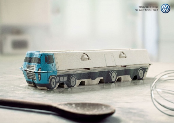 Реклама грузовиков Volkswagen