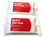 Влажные салфетки с логотипом Mobil Service