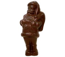 Фигура Деда Мороза из шоколада
