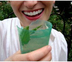 Экологически чистые съедобные стаканчики из желе