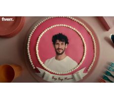 Онлайн-биржа Fiverr подарит фрилансерам торты с их портретами