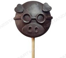 Шоколадная свинья - символ 2019 года