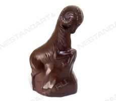 Фигурка из шоколадной глазури большая Овен, вес 390 гр