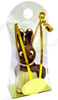 Фигурка кролика из шоколада