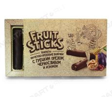 Фруктово-ореховые палочки в шоколадной глазури с логотипом