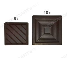Плитки шоколада 5 г и 10 г
