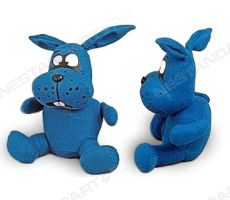 Кролик мягкая игрушка малая, синий