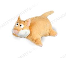 Новогодняя мягкая игрушка-подушка кот на липучке