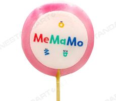 Леденец с логотипом MeMaMo