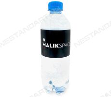 Сенежская вода с логотипом Malik Space