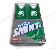 Целлофанированная упаковка освежающих драже Smint с логотипом SD