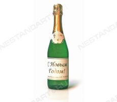 Алкогольные напитки с логотипом: сувенирное шампанское, фирменная водка, корпоративный коньяк, виски...