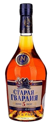 Бутылка сувенирного коньяка
