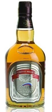 Бутылка виски Chivas Regal с логотипом Тетраруса