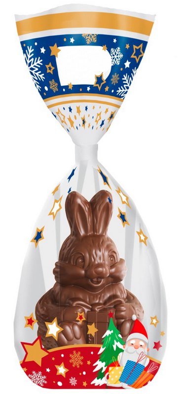Фигурка зайца из шоколада