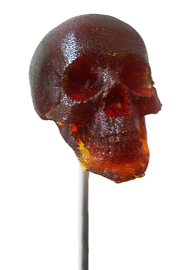 3D-черепа на палочке