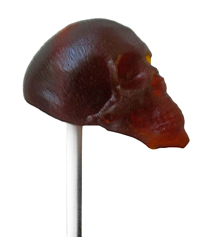 3D-черепа на палочке