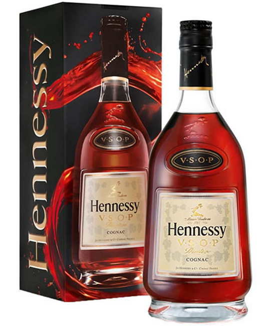 Коньяк Hennessy VSOP в подарочной коробке 0,5 литра